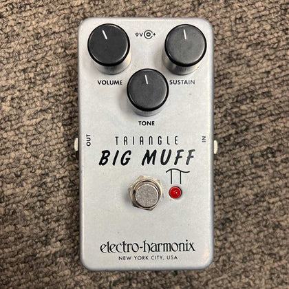 Electro-Harmonix Triangle Big Muff Pi Fuzz/Distortion/Sustainer Pedal (Pre-Owned)