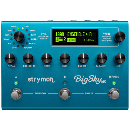 Strymon BigSky MX Next-Generation Multi Reverb Workstation Pedal