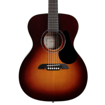 Alvarez RF26SB Regent Series Folk OM Acoustic Guitar w/ Deluxe Case - Sunburst Gloss