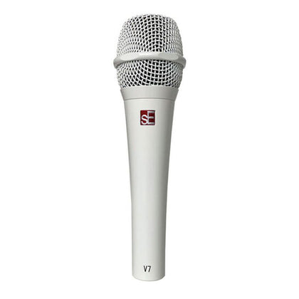 sE Electronics V7 Studio-Grade Handheld Supercardioid Microphone in White