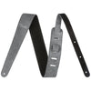 Fender Reversible Suede 2 in. Guitar Strap - Black/Gray