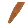 Fender Right Height 2.5 in. Leather Guitar Strap - Cognac