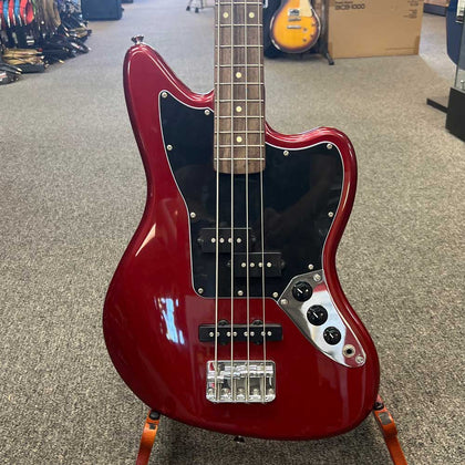 Squier Vintage Modified Jaguar Bass Special SS w/ Gig Bag - Crimson Red (Pre-Owned)