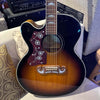 Epiphone Limited Edition EJ-200SCE Southern Jumbo Lefty Acoustic Electric Guitar - Vintage Sunburst (Pre-Owned)