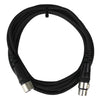 Stagemaster SMM-15 XLR Lo-Z Microphone Cable - 15 ft.