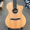 Taylor 114ce-N LTD Ovangkol Nylon-String Classical Acoustic-Electric Guitar w/ Gig Bag (Pre-Owned)