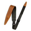 Fender Right Height 2.5 in. Leather Guitar Strap - Cognac