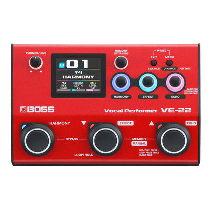 BOSS VE-22 Vocal Performer Pedal