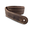 Taylor Element Distressed Leather 2.5 in. Guitar Strap - Dark Brown