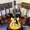 Guild Starfire IV ST Archtop Semi-Hollow Body Electric Guitar w/ Case - Natural Flamed Maple (Pre-Owned)