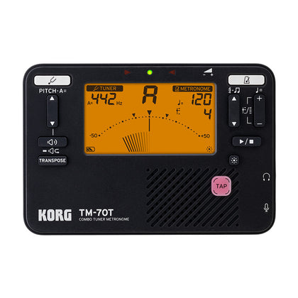 KORG TM-70T Combo Tuner Metronome - Black