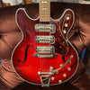 Harmony by Heath 1966 H-78 TG-46 Vintage Thinline Hollow Body Electric Guitar w/ Case (Pre-Owned)