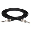 Hosa Pro Balanced Interconnect REAN 1/4 in TRS to Same - 100 ft.