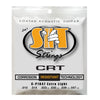 SIT Strings C-P1047 Extra Light CRT Coated Phosphor Bronze Acoustic Guitar Strings