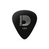 D'Addario - 1DBK7-10 -  Black Duralin Guitar Picks (10 pack) - Standard - Extra Heavy (1.5mm)