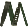 Fender Broken-In Leather 2.5 in. Guitar Strap - Green