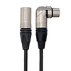 Hosa Microphone XLR Cable with Female Right-Angle - 15 ft.