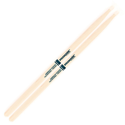 Promark Hickory 5B The Natural Nylon Tip Drumsticks