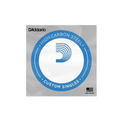 D'Addario - PL024 - Plain Steel Single Acoustic/Electric Guitar String .024