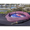 Pig Hog PCH10RPP Straight to Straight Instrument Cable - Riviera Purple - 10 ft.