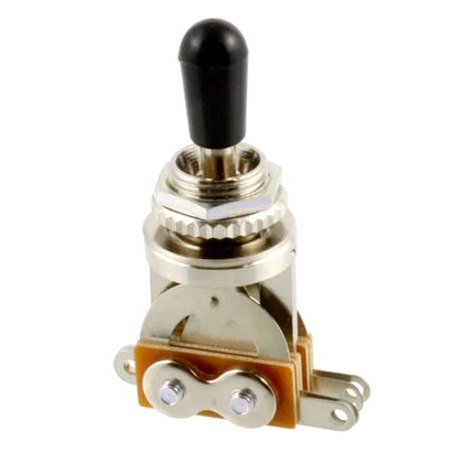 All Parts - EP-0066 - Short Straight Toggle Switch - Nickel