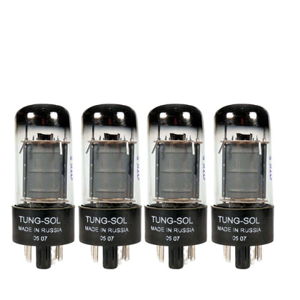 Tung-Sol 6V6 Vacuum Tubes - Platinum Matched Quad Set