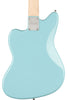 Fender Squier Mini Jazzmaster HH Guitar, Maple Fingerboard - Daphne Blue