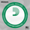 D'Addario NW038 Single Nickel Wound Electric Guitar String