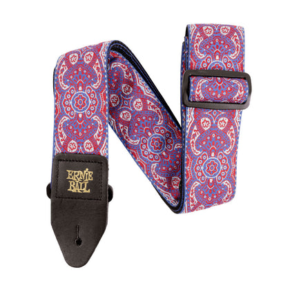 Ernie Ball P05332 Jacquard Design Polypro 2 in. Guitar Strap - Paisley Dream