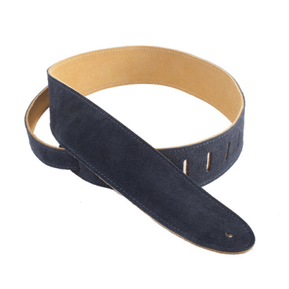 Henry Heller HBS25-NAV 2.5 Inch Super Soft Suede Guitar Strap - Bananas At Large®