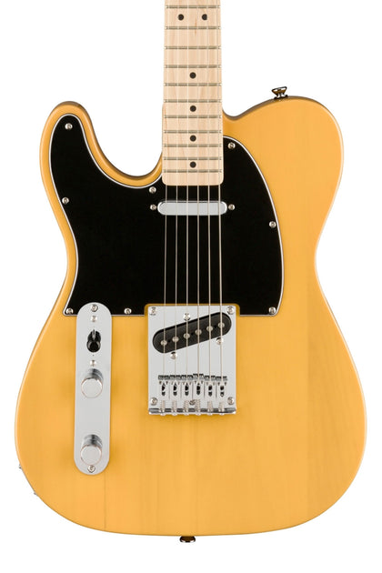 Squier Affinity Series Telecaster Left Handed with Maple Fingerboard - Butterscotch Blonde