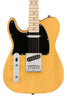 Squier Affinity Series Telecaster Left Handed with Maple Fingerboard - Butterscotch Blonde