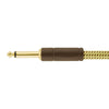 Fender Deluxe Series Instrument Cable, Straight/Straight, Tweed - 15 ft.