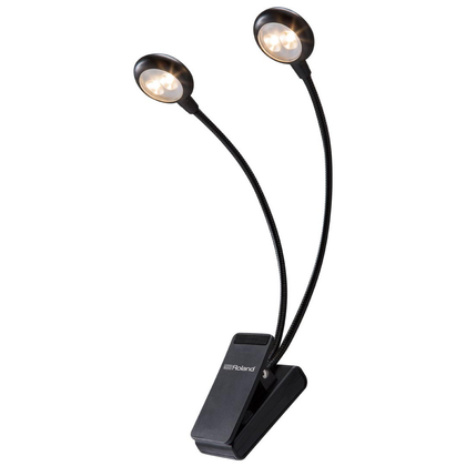 Roland LCL-15W Dual Clip Light with Warm White LEDs