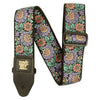 Ernie Ball P05340 Jacquard Design Polypro 2 in. Guitar Strap - Evening Bloom