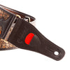 Right On Talisman 2 in. Adjustable Vegan Guitar Strap - Alien Brown