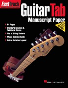 FastTrack Guitar Tab Manuscript Paper