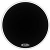 Evans 20 in. EQ3 Resonant Black No Port - Bananas At Large®