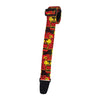 Henry Heller HSUB2-59 Sublimation Printed 2 in. Guitar Strap - Tiger