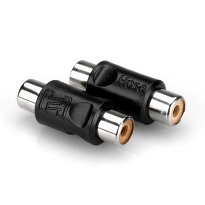 Hosa - GRA-101 - Straight Coupler - 2 Pack - Single RCA Female to Same