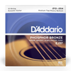 D'Addario EJ37 12-String Phosphor Bronze Acoustic Guitar Strings, Medium Top/Heavy Bottom, 12-54