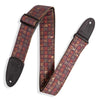 Levys 2 inch Wide Cork Guitar Strap-Orleans Cork