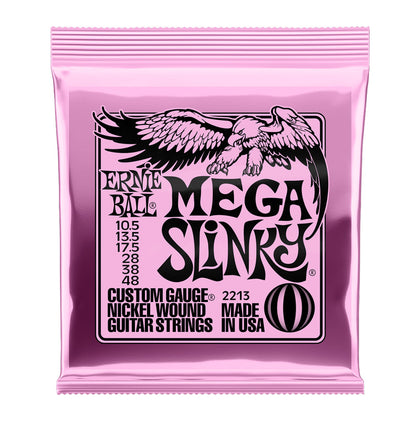 Ernie Ball Mega Slinky Nickel Wound Electric Guitar Strings - 10.5-48 Gauge