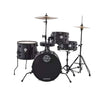 Ludwig LC178X016 Questlove Pocket Kit 4-Piece Drum Set - Black Sparkle