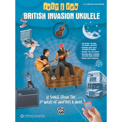 Alfred - 00-42566 - Just for Fun - British Invasion Ukulele