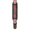 D'Addario 50A11-PD Woven 2 in. Guitar Strap w/Pad - Union Jack