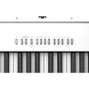 Roland FP-30X Weighted 88-Key Digital Piano with Pedal and Music Rest - White