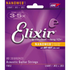 Elixir 11052 80/20 Bronze Light Acoustic Guitar Strings with Nanoweb Coating 12-53 - Bananas At Large®