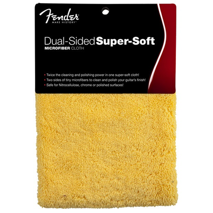 Fender Dual-Sided Super-Soft Microfiber Cloth - Bananas At Large®