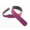 Right On Legends Series David Gilmour Guitar Strap - Purple